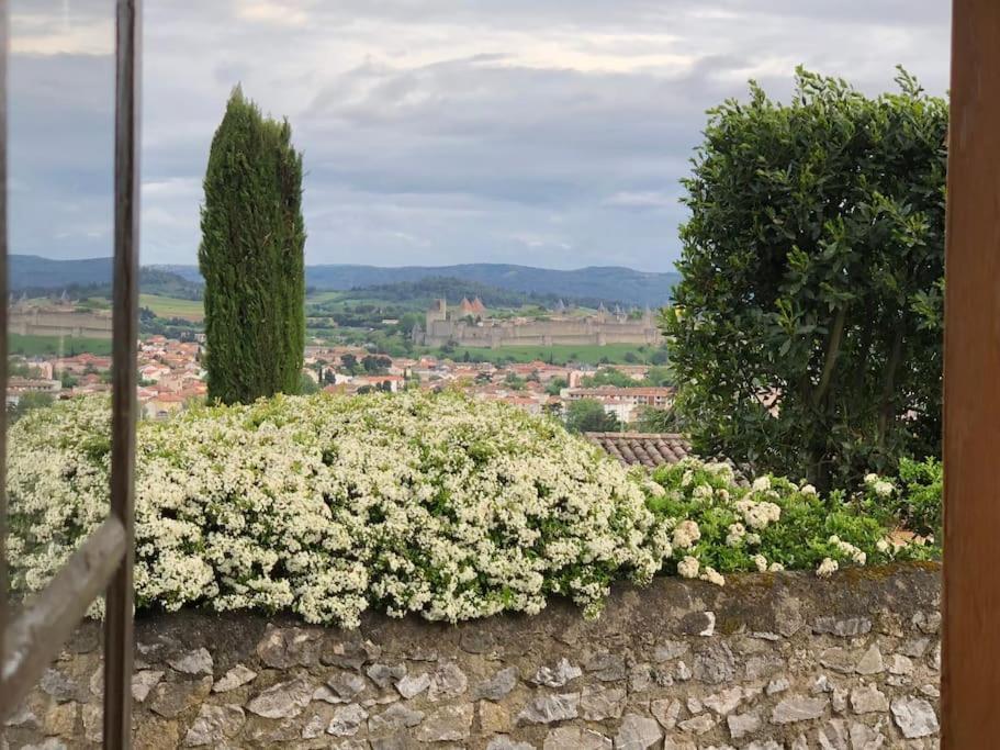 Maison De Charme Avec Vue Sur La Cite Medievale. Carcassone Exterior photo